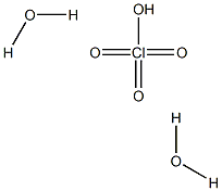 Perchloric acid dihydrate Struktur