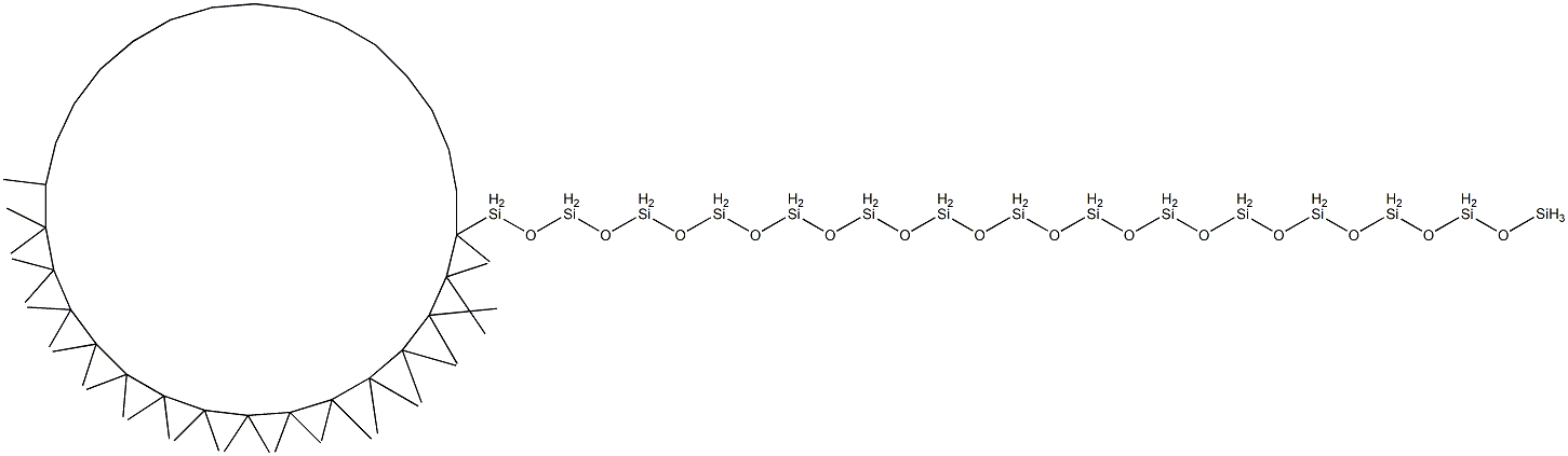 Triacontamethylcyclotriacontanepentadecasiloxane Struktur