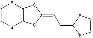 5,6-Dihydro-2-[2-(1,3-dithiol-2-ylidene)ethylidene]-1,3-dithiolo[4,5-b][1,4]dithiin Struktur