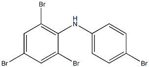 2,4,6-Tribromophenyl 4-bromophenylamine Struktur