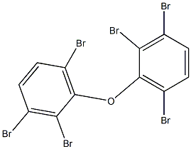 2,2',3,3',6,6'-Hexabromo[1,1'-oxybisbenzene] Struktur