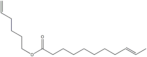 9-Undecenoic acid 5-hexenyl ester Struktur