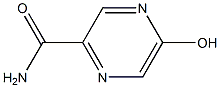 5-Hydroxypyrazine-2-carboxamide Struktur