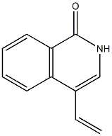 4-Ethenylisoquinolin-1(2H)-one Struktur