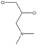 2,3-Dichloro-N,N-dimethyl-1-propanamine Struktur