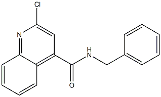 2-Chloro-N-benzylquinoline-4-carboxamide Struktur