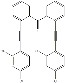 2,4-Dichlorophenylethynylphenyl ketone Struktur