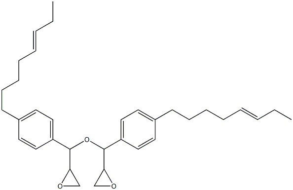 4-(5-Octenyl)phenylglycidyl ether Struktur