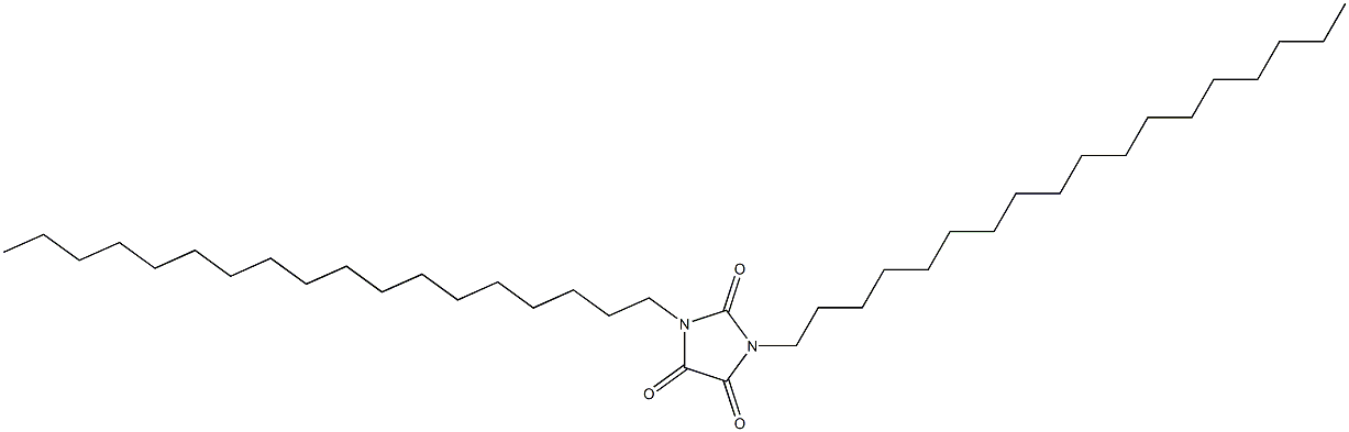 1,3-Distearylimidazolidine-2,4,5-trione Struktur