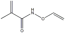 N-(Ethenyloxy)methacrylamide Struktur