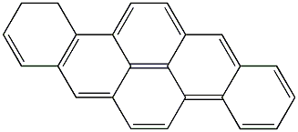 3,4-Dihydrodibenzo[b,def]chrysene Struktur