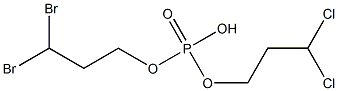 Dibromopropyl dichloropropyl phosphate Struktur