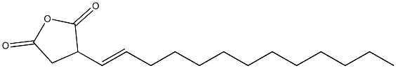 2-(1-Tridecenyl)succinic anhydride Struktur