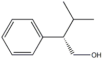 (2S)-2-Phenyl-3-methyl-1-butanol Struktur