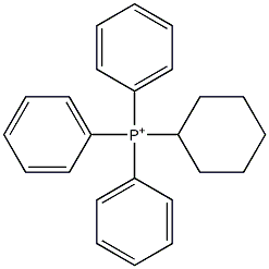 Cyclohexyltriphenylphosphonium Struktur