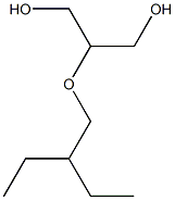 2-[(2-Ethylbutyl)oxy]-1,3-propanediol Struktur