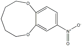 9-Nitro-3,4,5,6-tetrahydro-2H-1,7-benzodioxonin Struktur