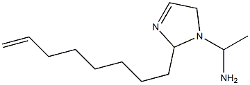 1-(1-Aminoethyl)-2-(7-octenyl)-3-imidazoline Struktur