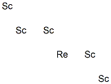 Pentascandium rhenium Struktur