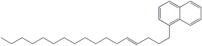 1-(4-Heptadecenyl)naphthalene Struktur