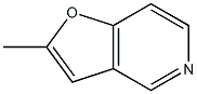 2-Methylfuro[3,2-c]pyridine Struktur