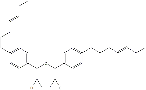 4-(4-Heptenyl)phenylglycidyl ether Struktur