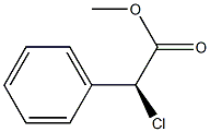 [S,(+)]-Chlorophenylacetic acid methyl ester Struktur