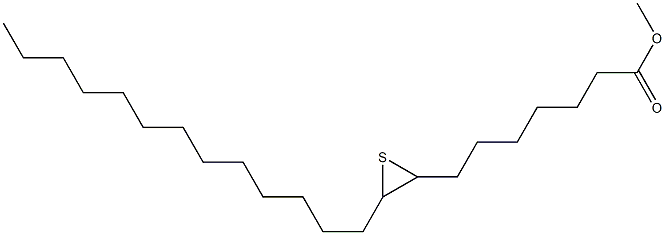 8,9-Epithiodocosanoic acid methyl ester Struktur