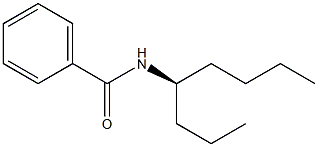 (-)-N-[(R)-1-Propylpentyl]benzamide Struktur