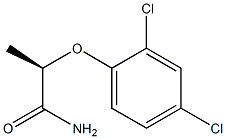 [R,(-)]-2-(2,4-Dichlorophenoxy)propionamide Struktur