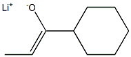 Lithium(2Z)-3-cyclohexyl-2-propene-3-olate Struktur