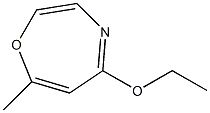 5-Ethoxy-7-methyl-1,4-oxazepine Struktur