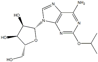 2-Isopropyloxyadenosine Struktur