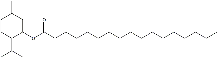 2-Isopropyl-5-methylcyclohexanol heptadecanoate Struktur