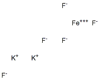 Dipotassium iron pentafluoride Struktur