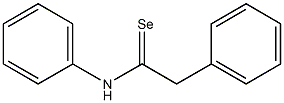 N-Phenyl-2-phenylethaneselenoamide Struktur