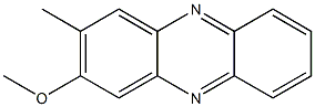 2-Methoxy-3-methylphenazine Struktur