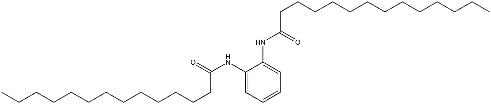 N,N'-Bis(1-oxotetradecyl)-o-phenylenediamine Struktur