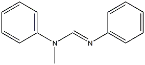 N,N'-Diphenyl-N-methylformamidine Struktur