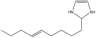 2-(5-Nonenyl)-4-imidazoline Struktur