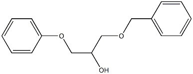 1-Phenoxy-3-(benzyloxy)-2-propanol Struktur