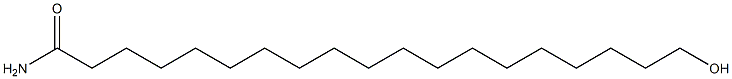 19-Hydroxynonadecanamide Struktur