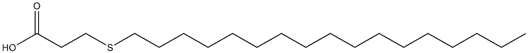 3-(Heptadecylthio)propionic acid Struktur