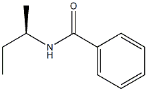 (-)-N-[(R)-sec-Butyl]benzamide Struktur