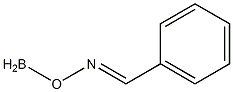 [(Benzylideneamino)oxy]borane Struktur