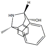 (5R,10R,11R)-10,11-Dihydro-11-hydroxy-5-methyl-5H-dibenzo[a,d]cyclohepten-5,10-imine Struktur