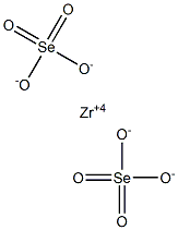 Zirconium(IV) selenate Struktur