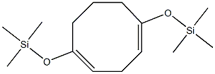 1,5-Bis(trimethylsiloxy)-1,4-cyclooctadiene Struktur