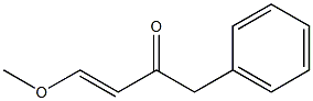 4-Methoxy-1-phenyl-3-buten-2-one Struktur