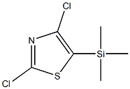 2,4-Dichloro-5-(trimethylsilyl)thiazole Struktur